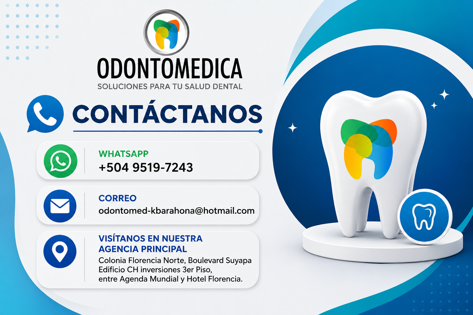 Contacto Odontomedica